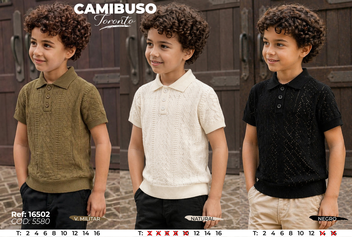 camibuso toronto collage niño