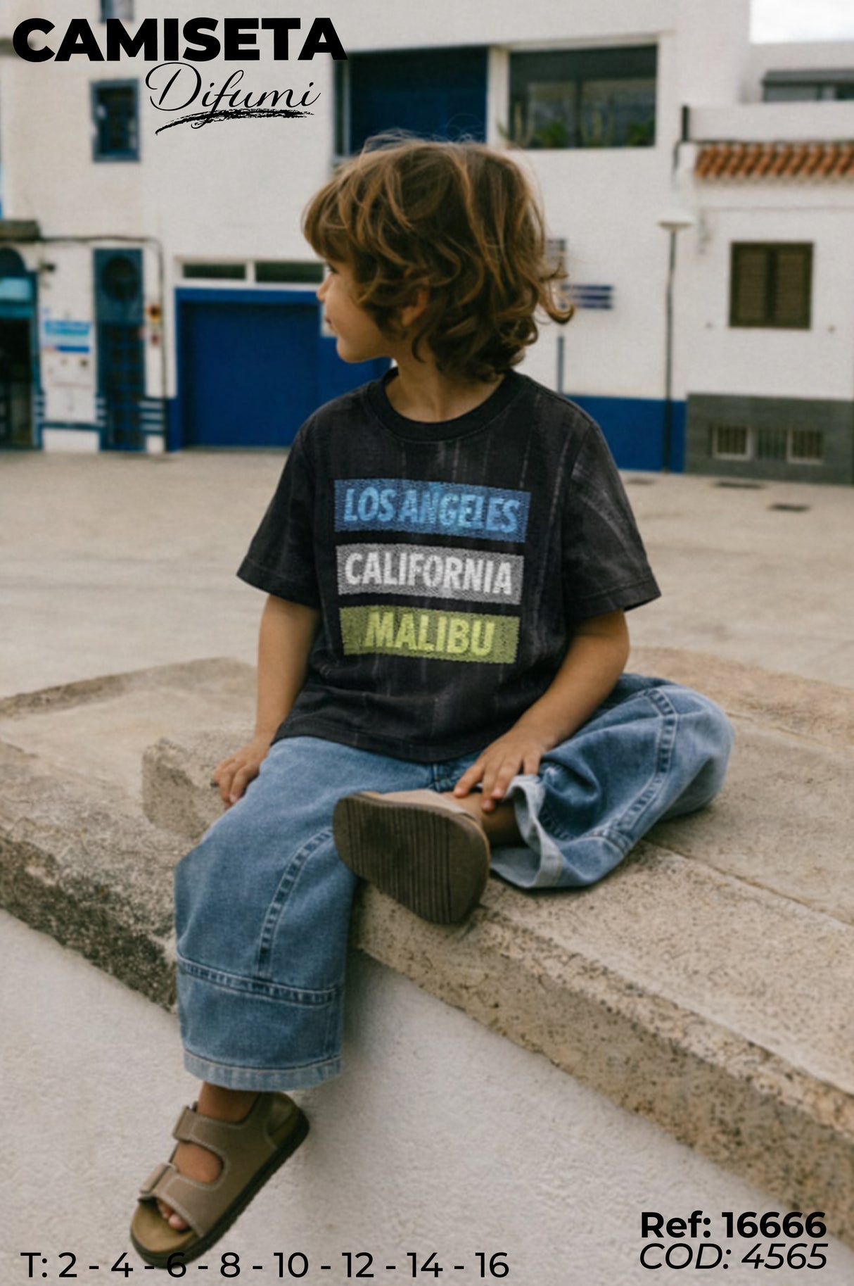 camiseta difumi niño