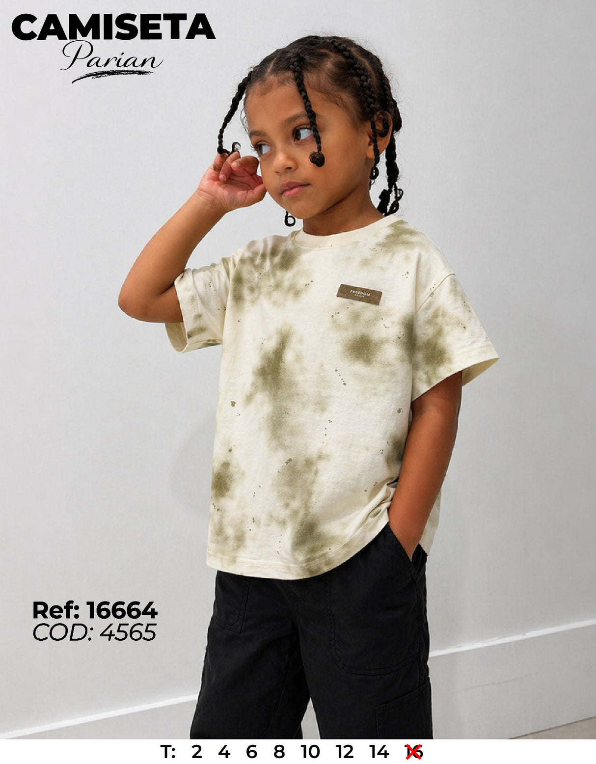 camiseta parian niño