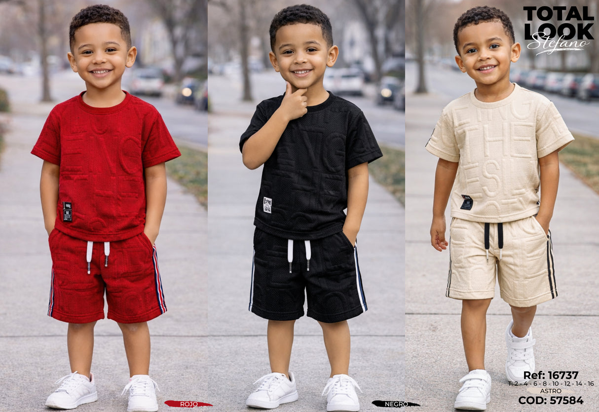 total look stefano collage niño