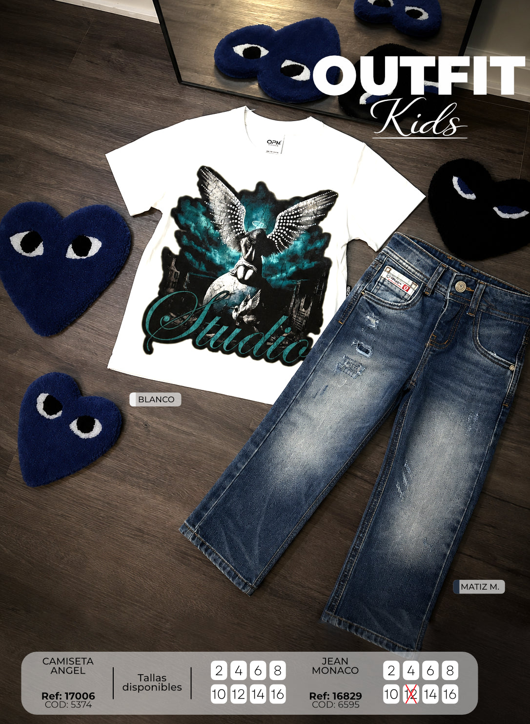 ANGEL Outfit Niño Album