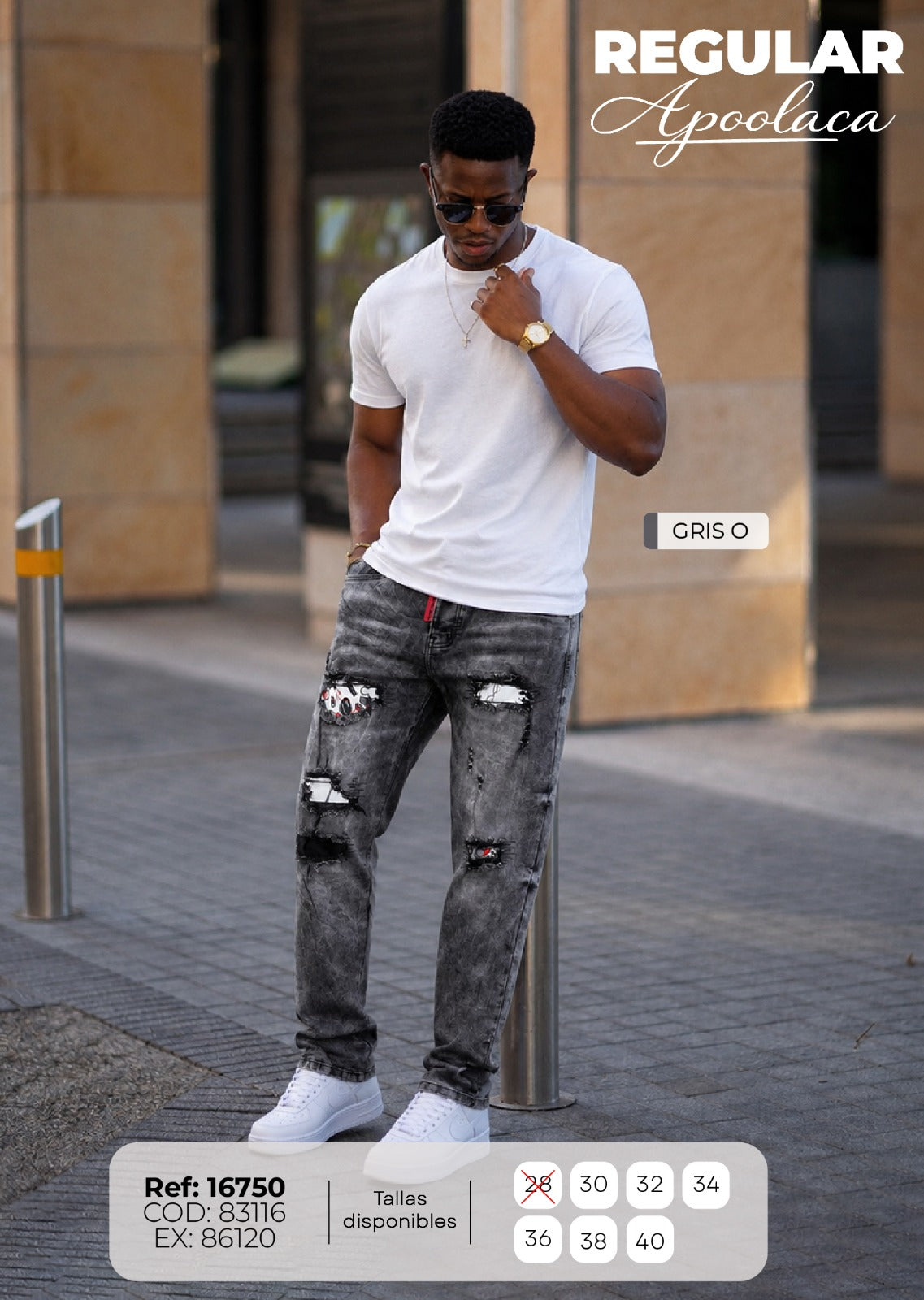 jean regular apoolaca hombre