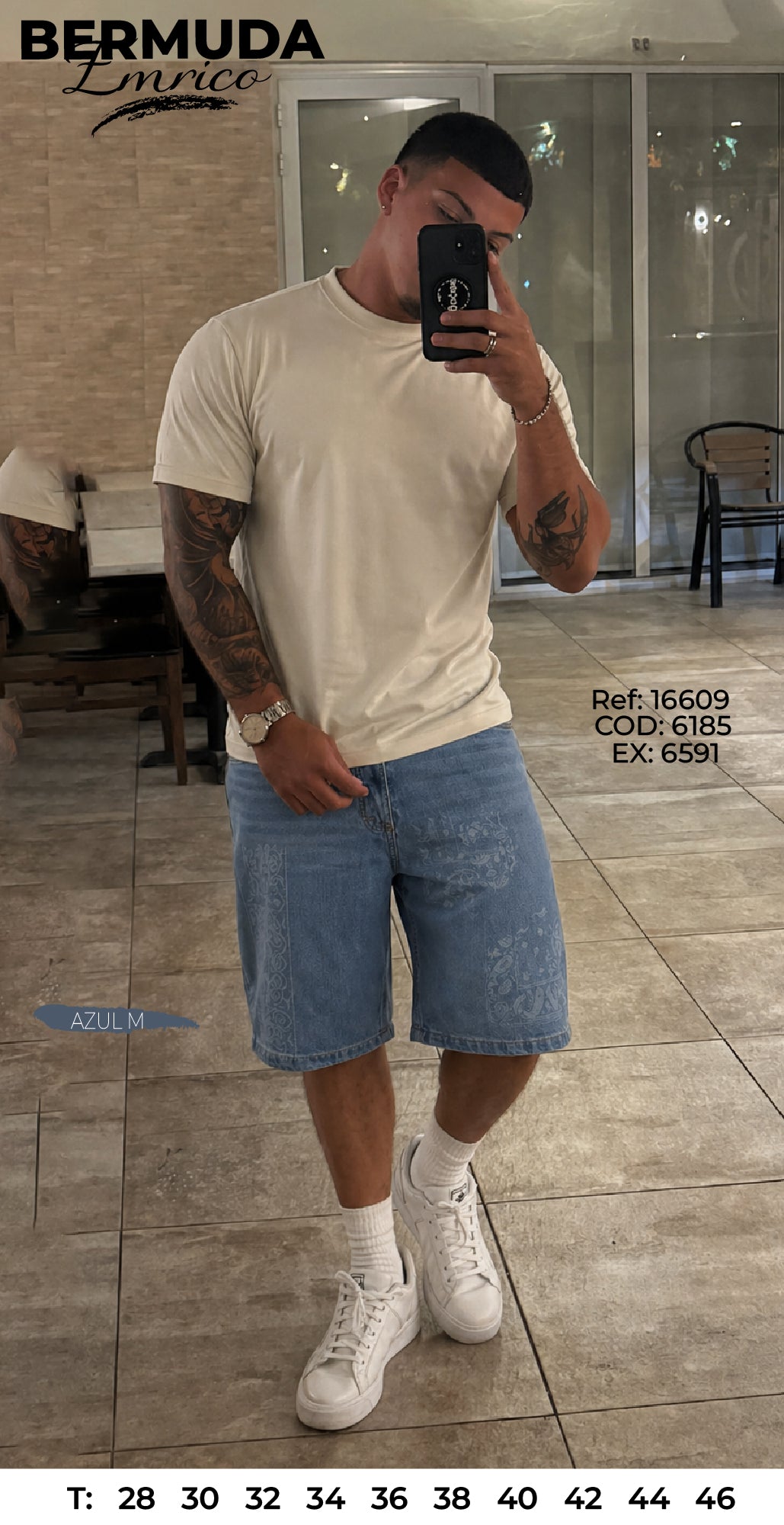 bermuda emrico hombre