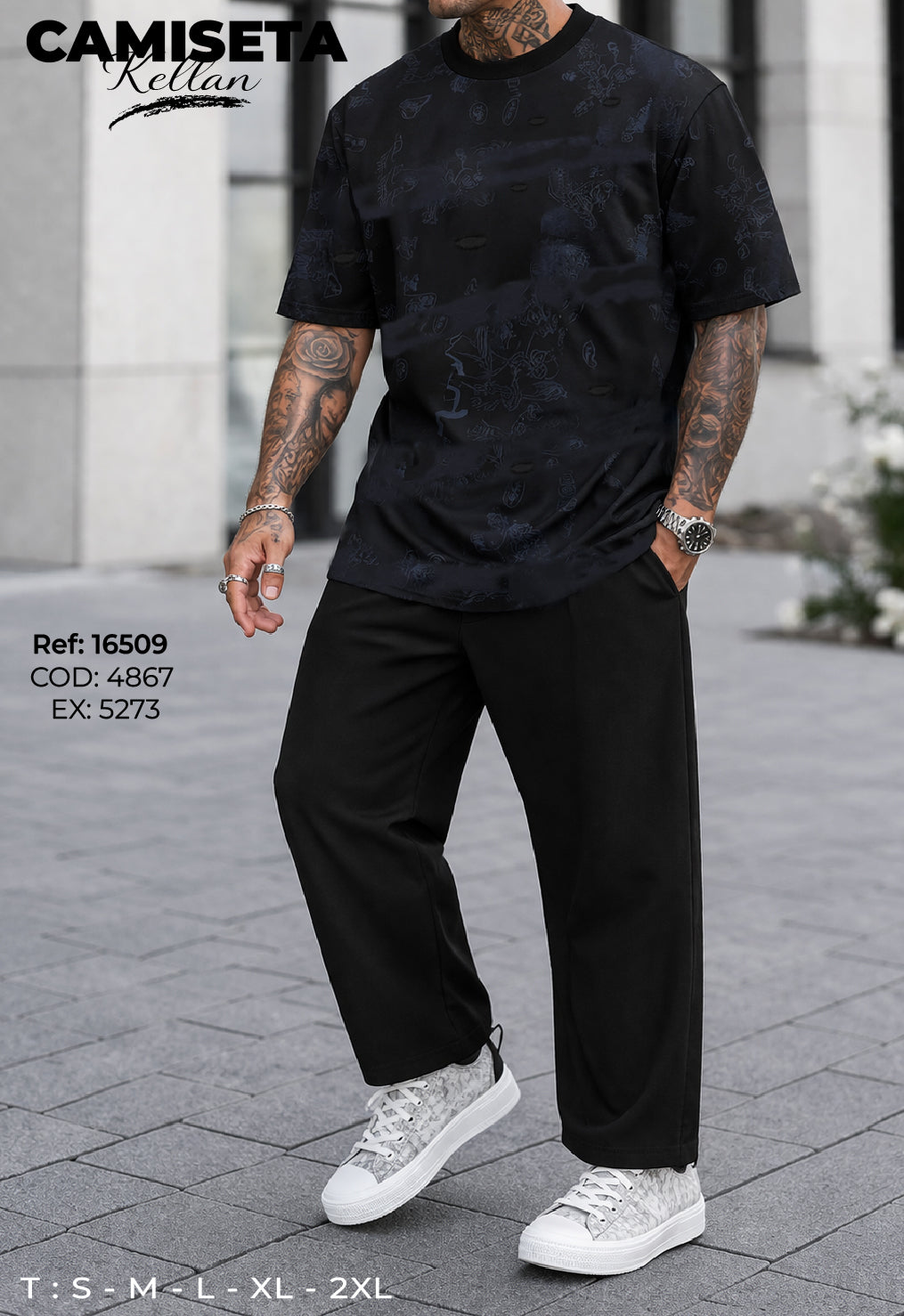 camiseta kellan hombre