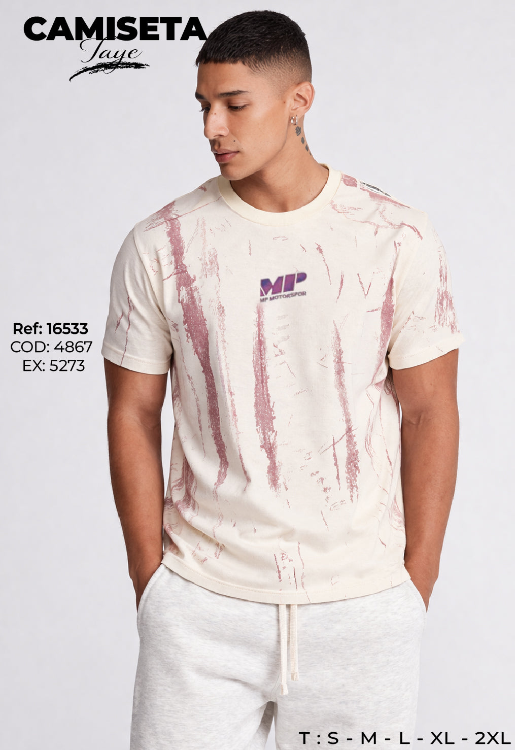 camiseta fernee hombre