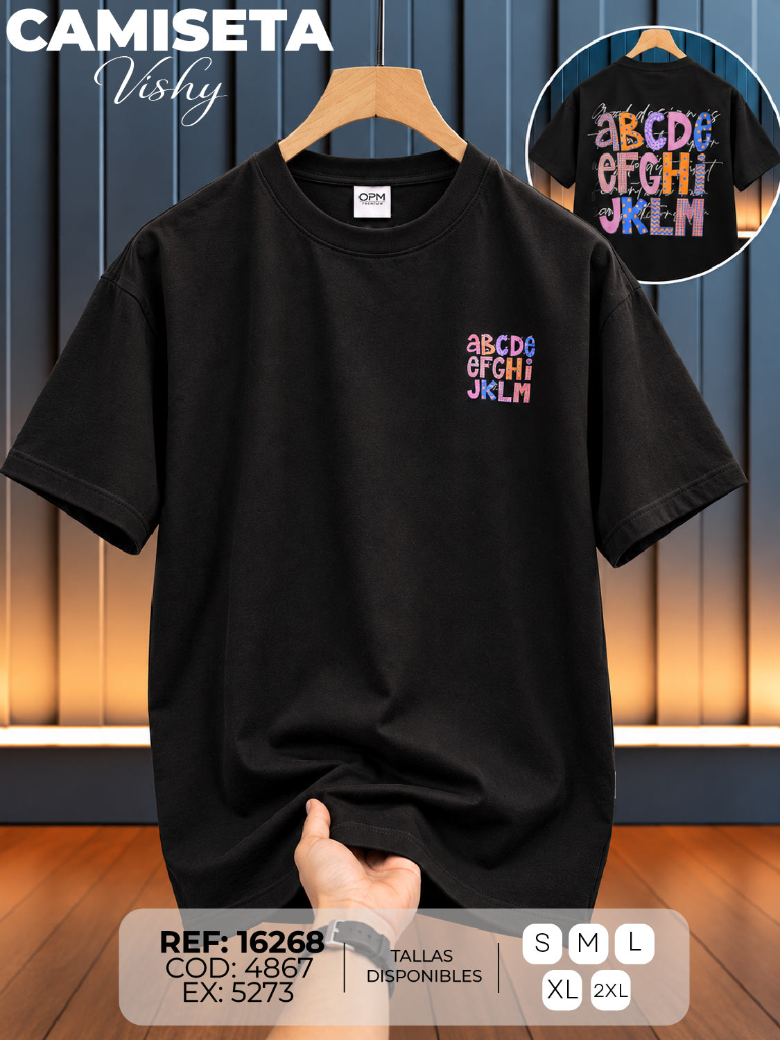 Camiseta vishy hand