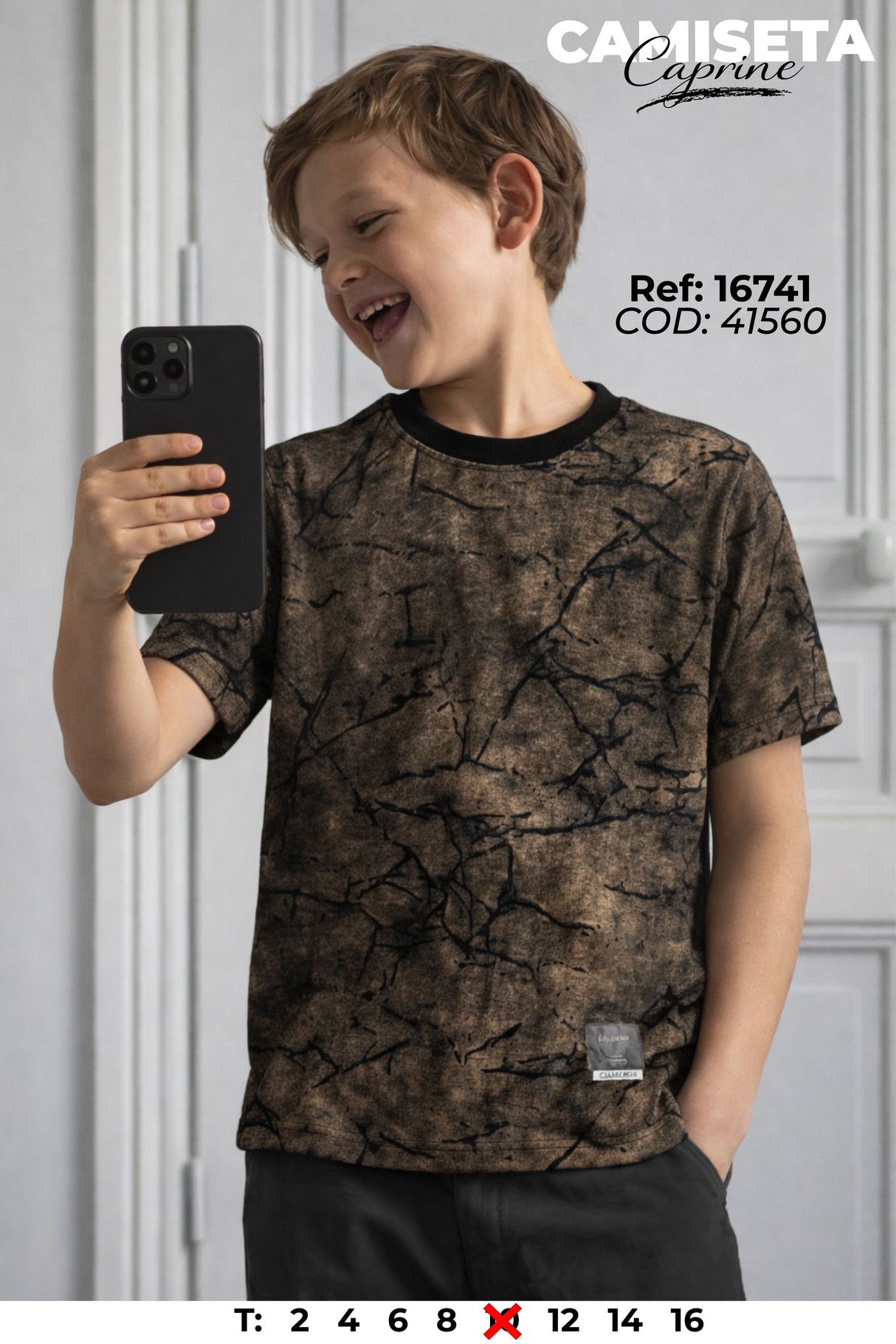 camiseta caprine niño