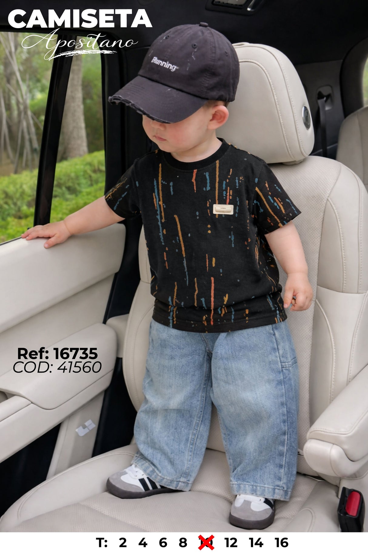 camiseta apositano niño