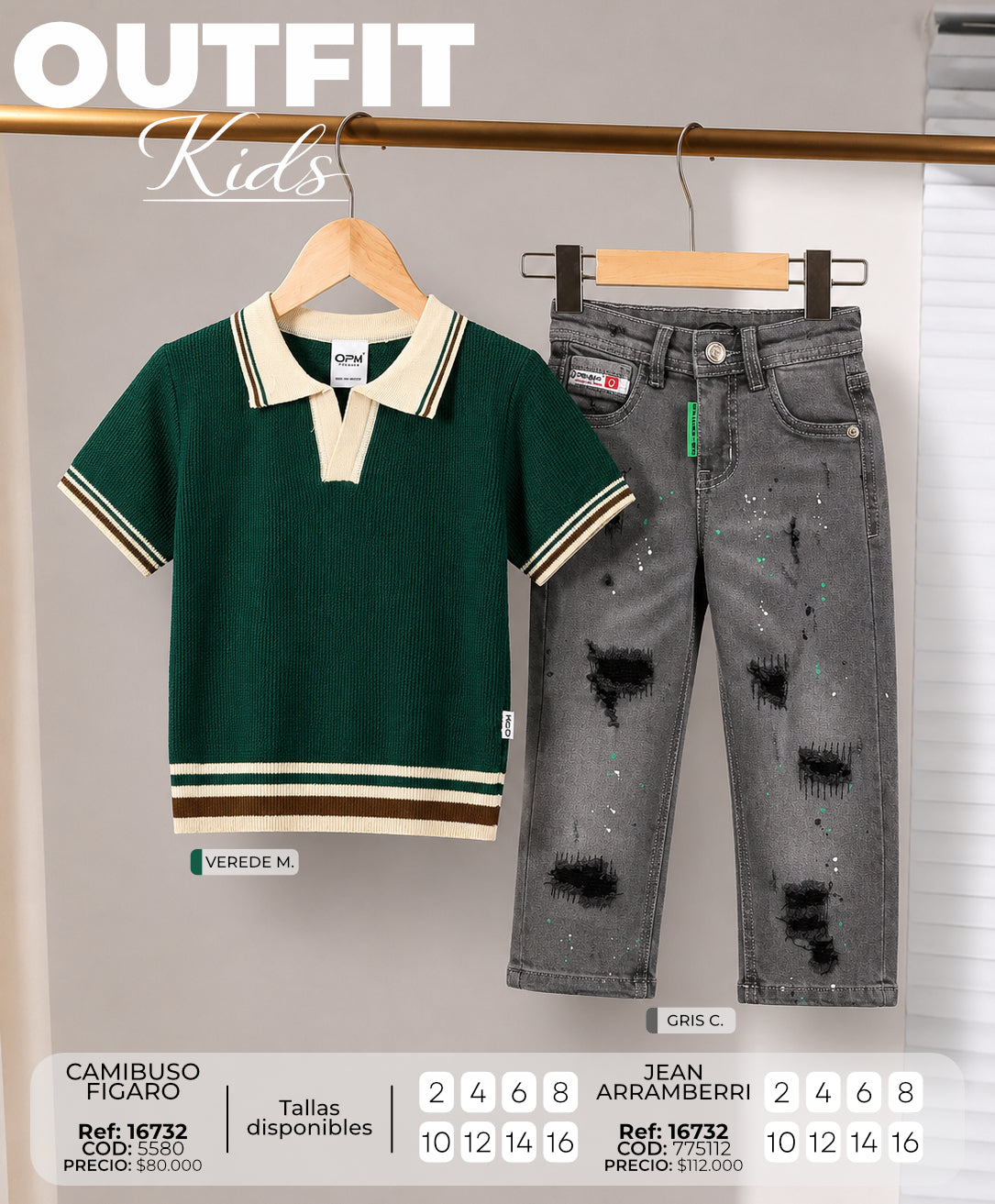 figaro arramberry Outfit Niño Album
