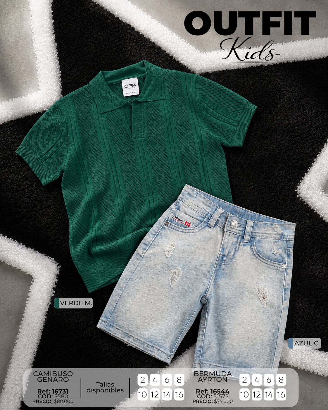genaro ayrton Outfit Niño Album