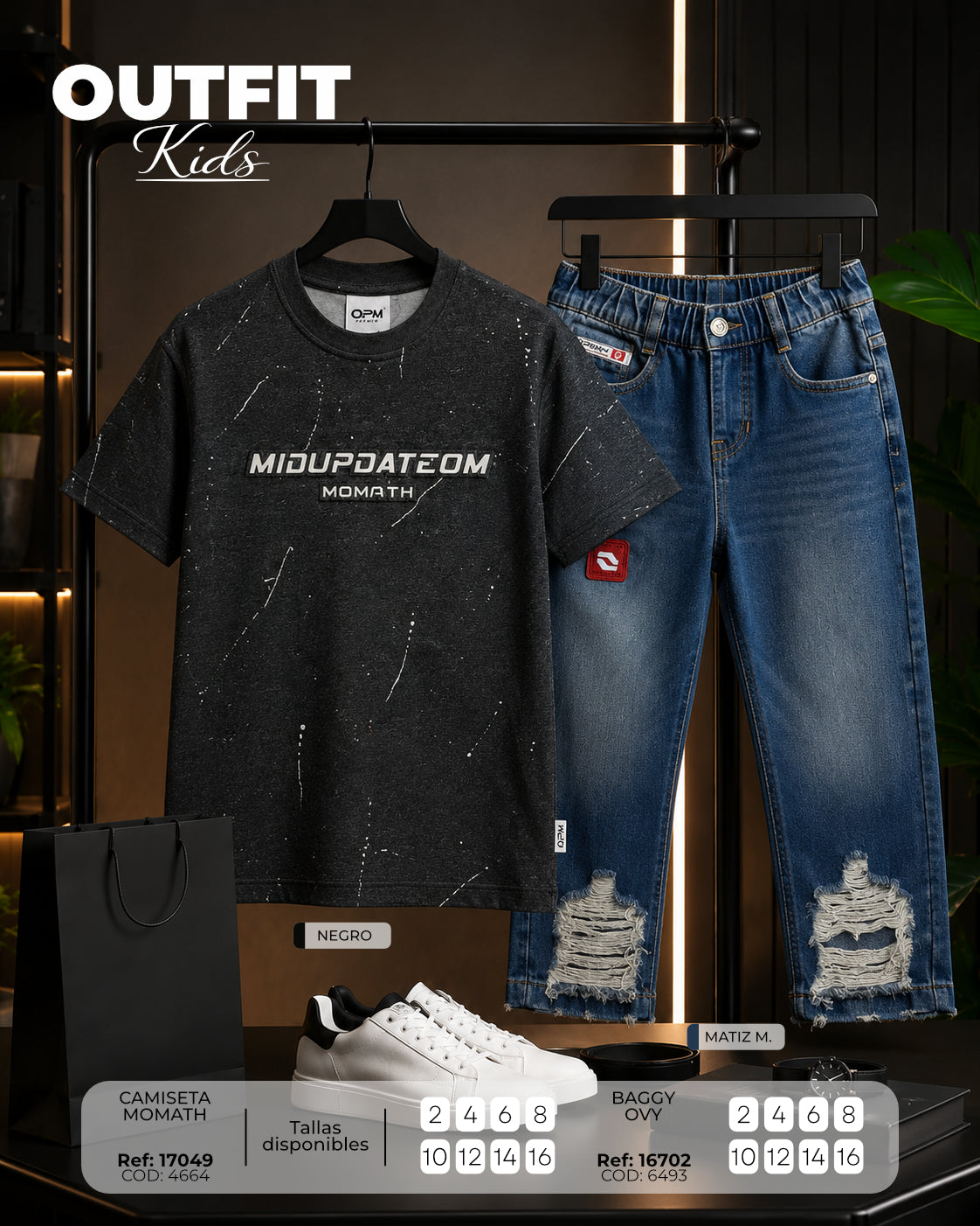 MOMATH Outfit Niño Album