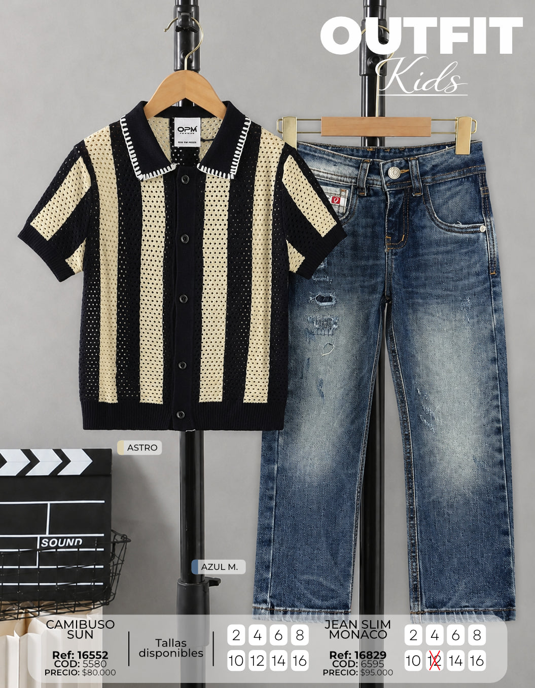 sun monaco Outfit Niño Album