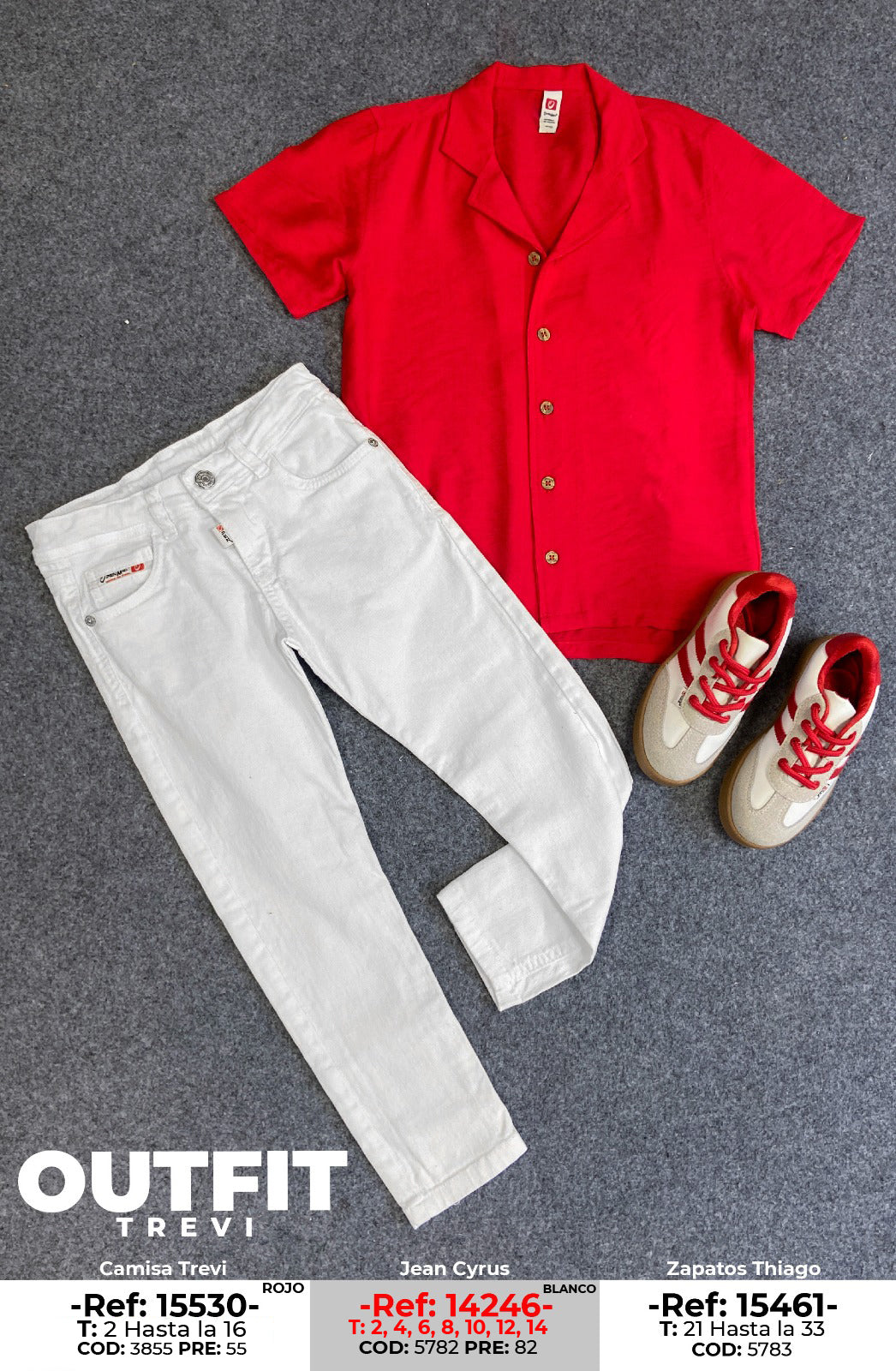 Outfit a1 niño
