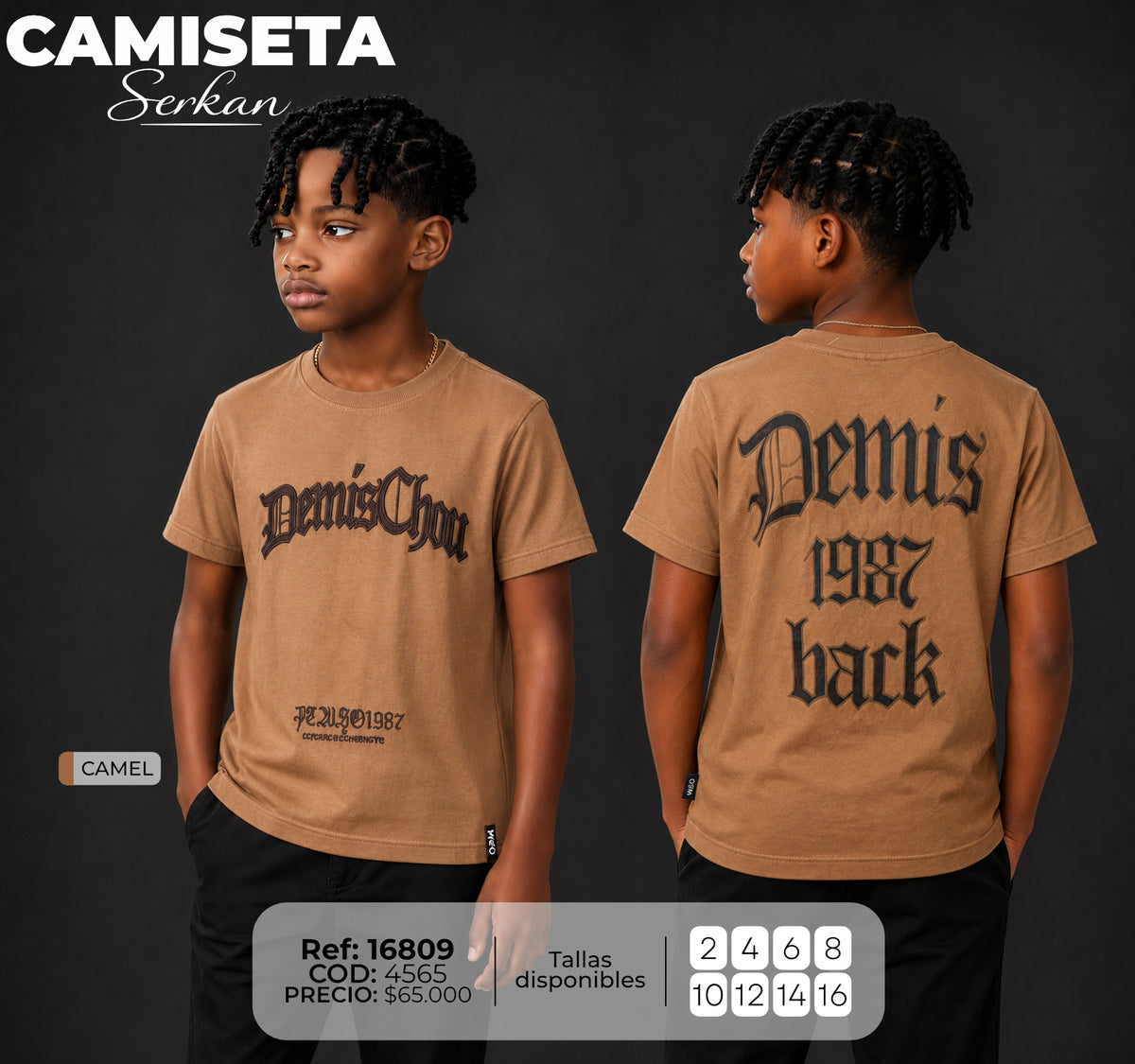 camiseta serkan niño
