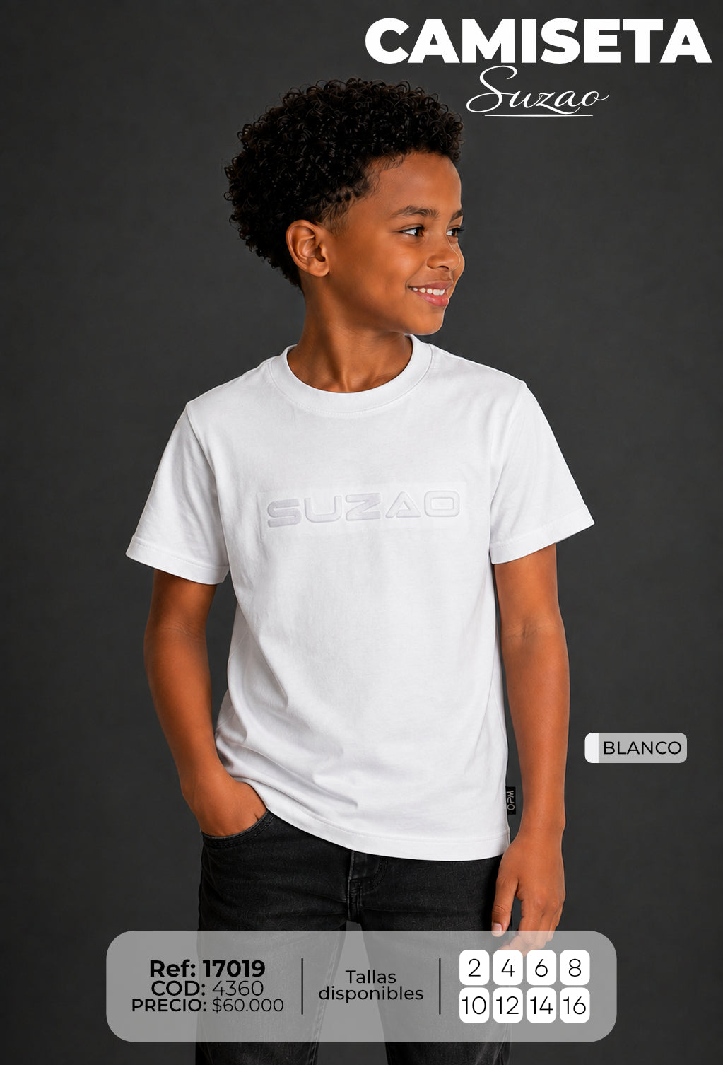 Camiseta Suzao niño