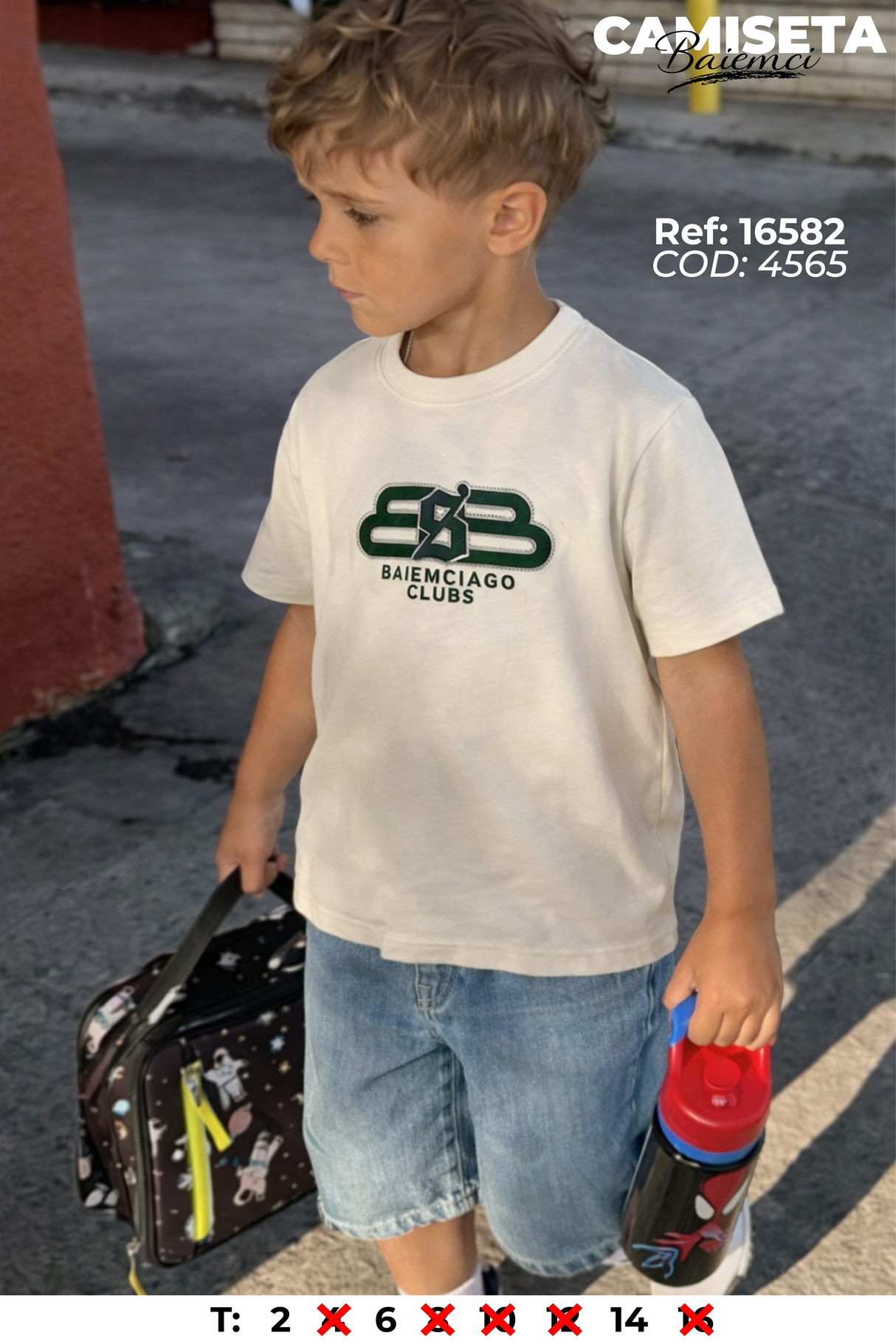 camiseta baiemci niño