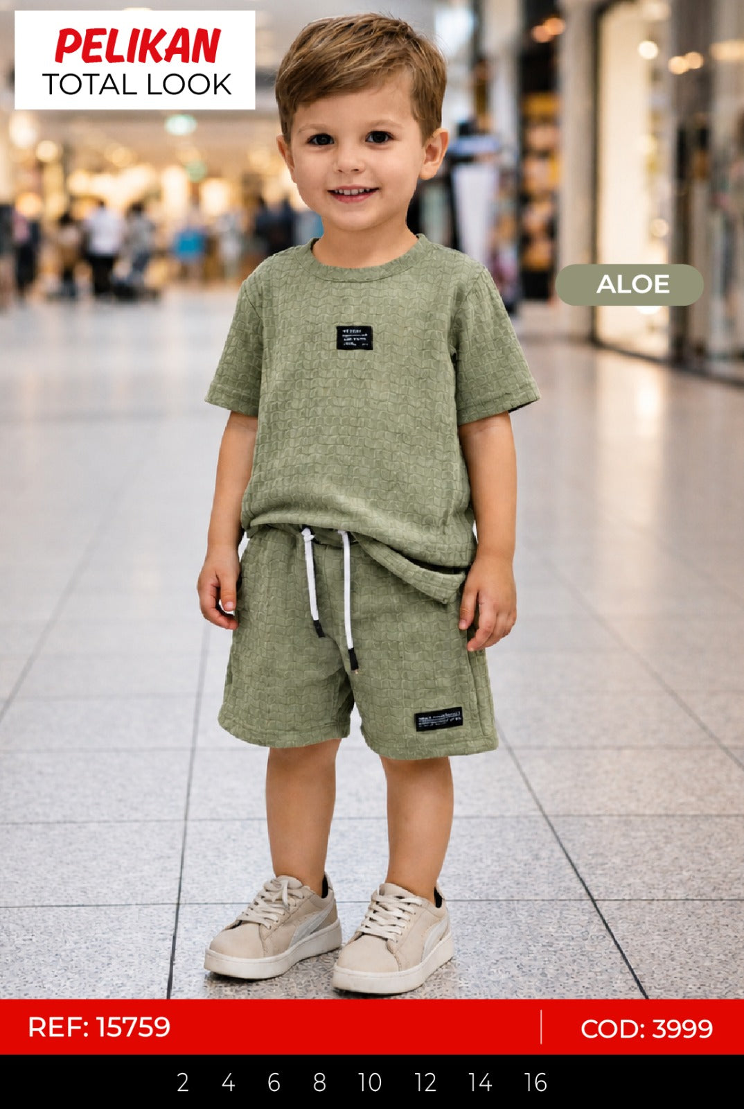 Total look pelikan aloe outlet niño