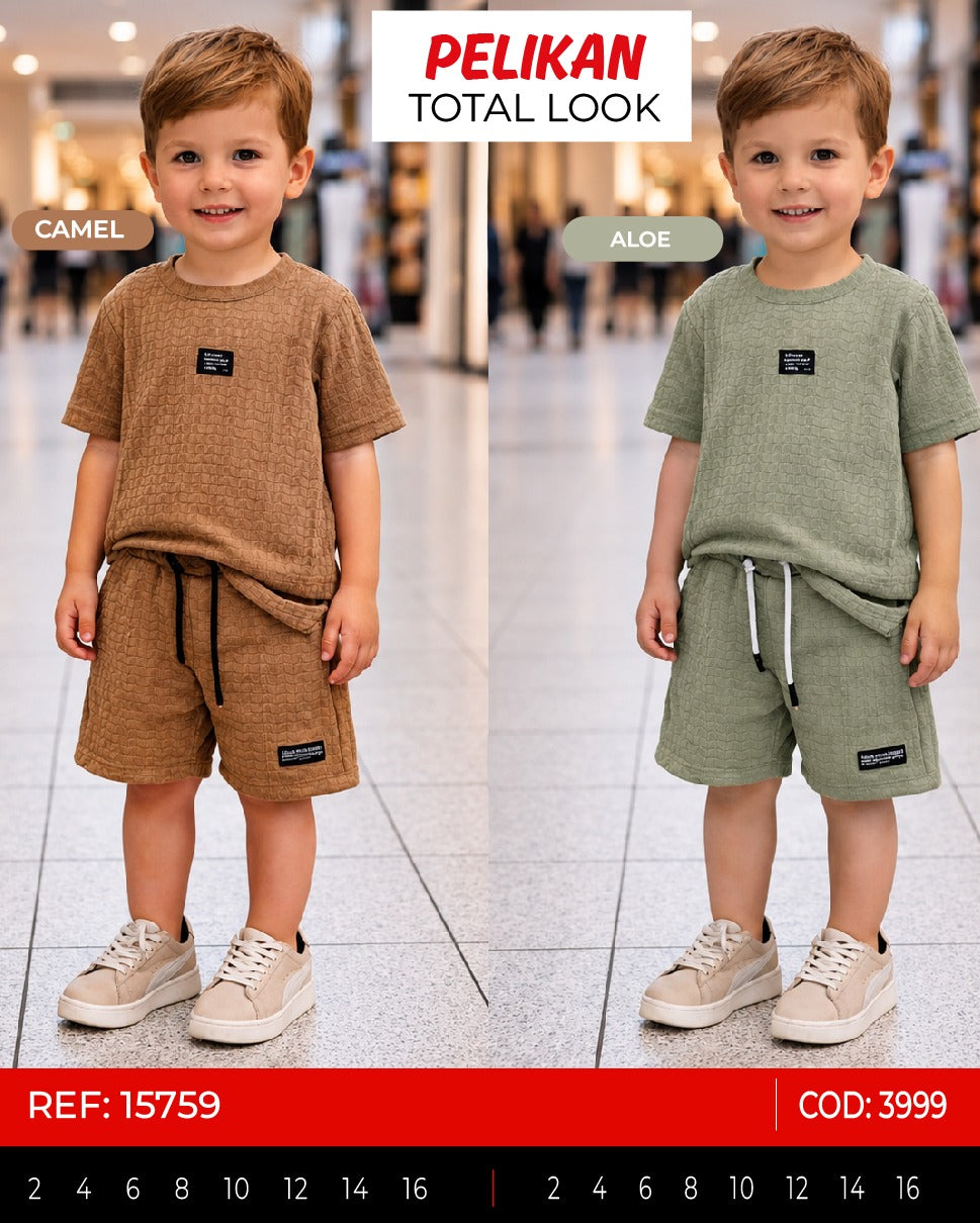 Total look pelikan collage outlet niño