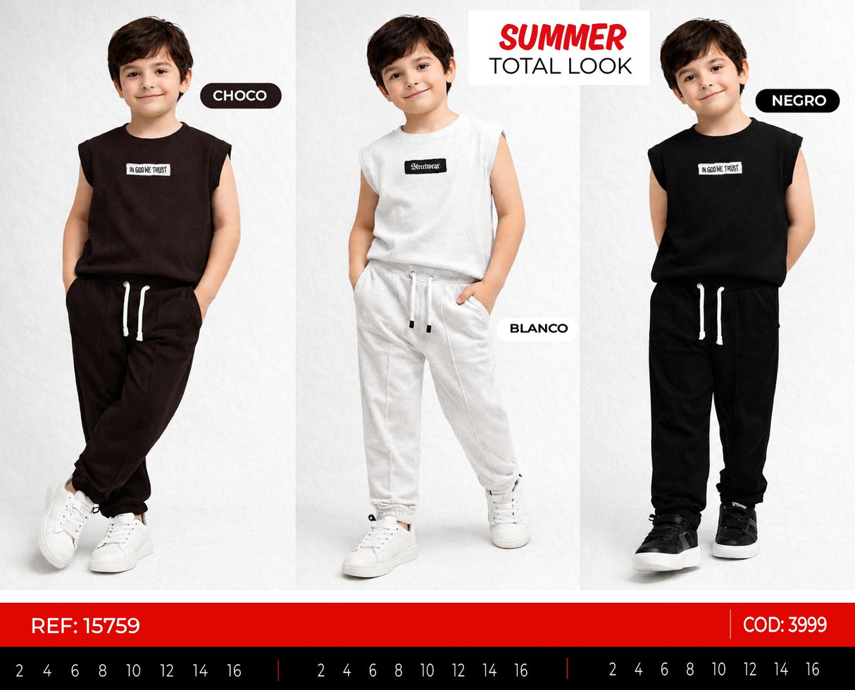 Total look summer collage outlet niño