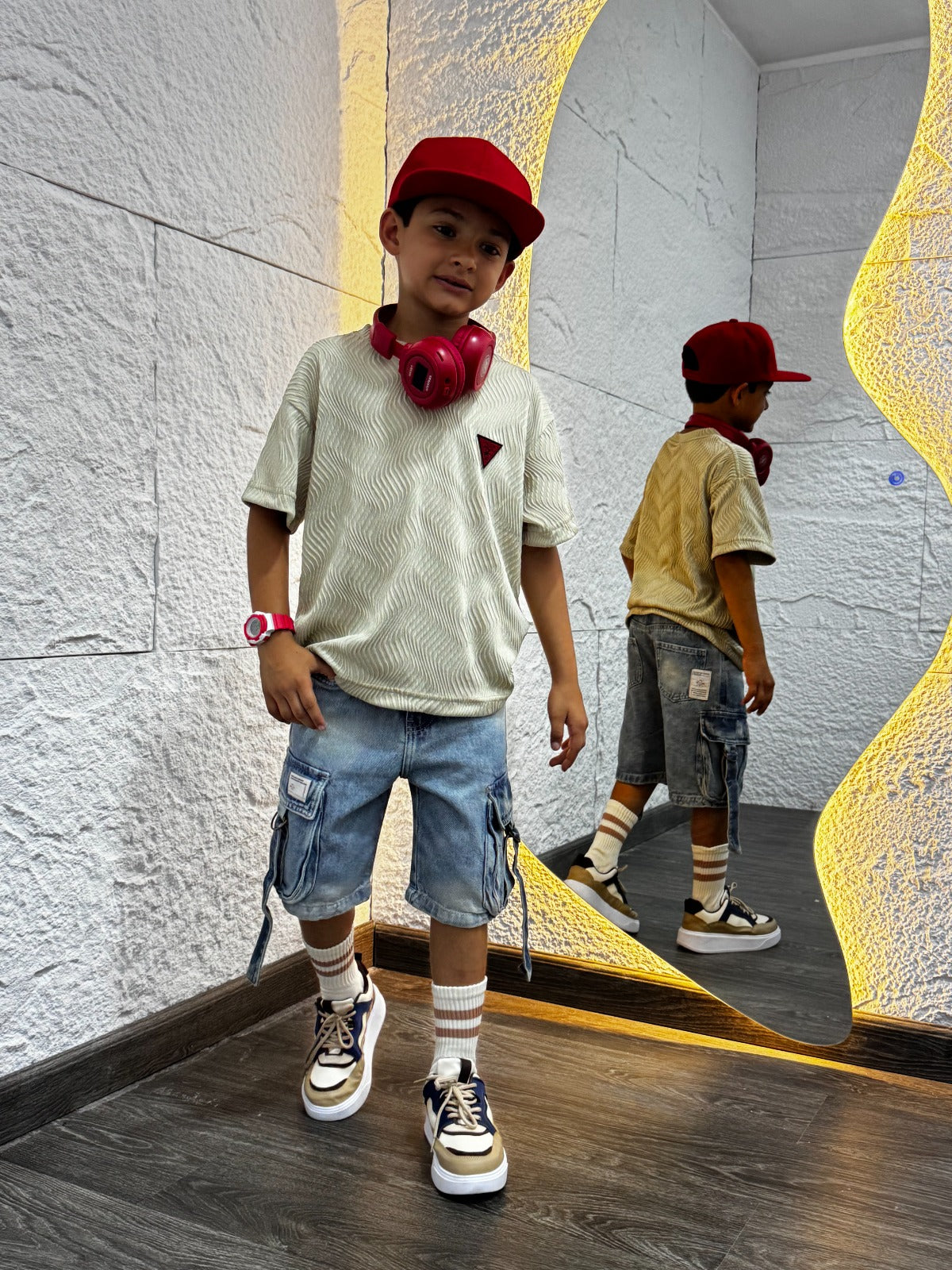 Camiseta boxi raized niño