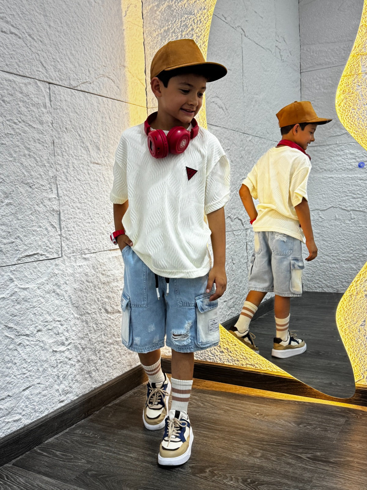 Camiseta boxi raized niño