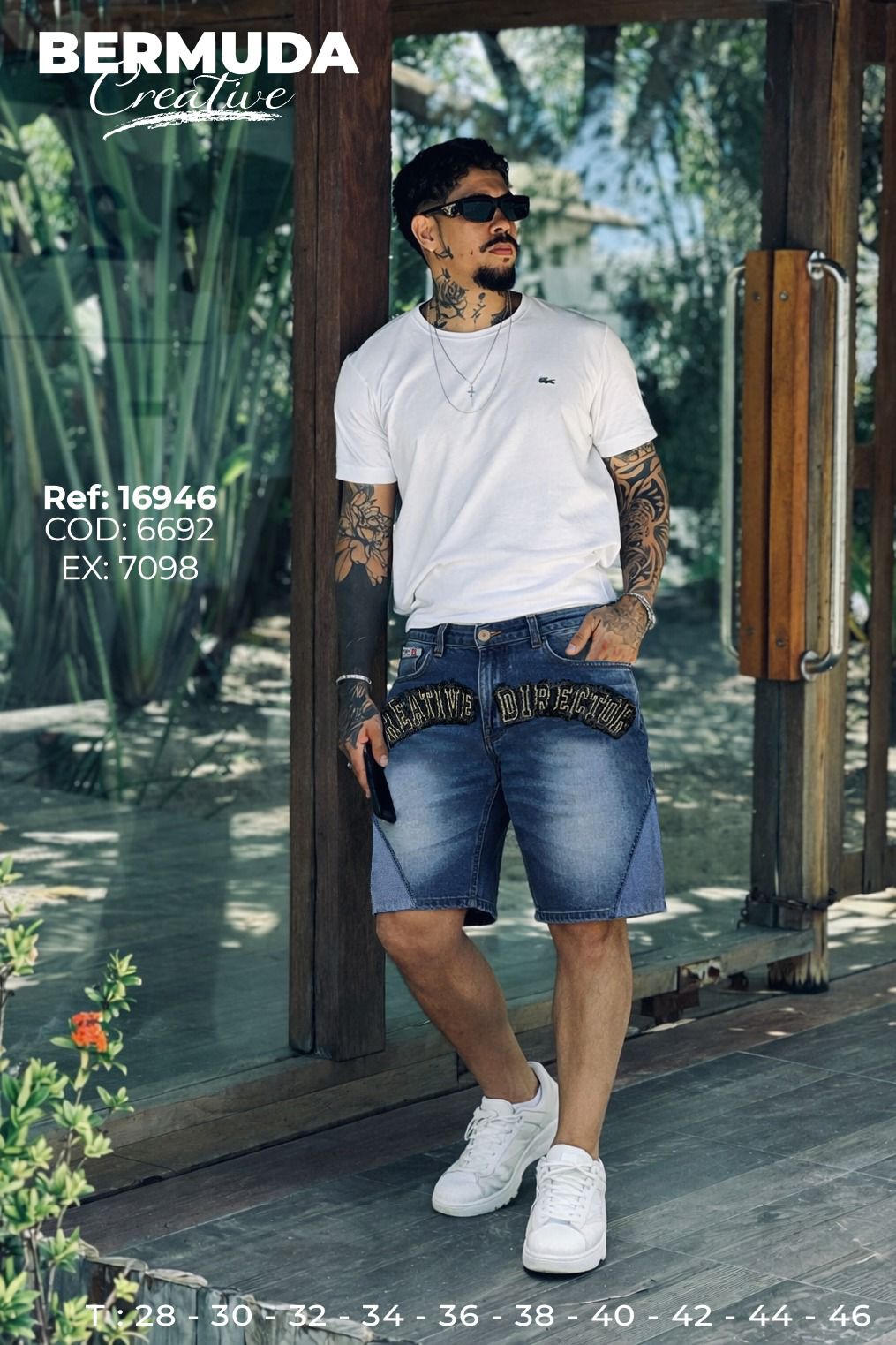 bermuda creative hombre