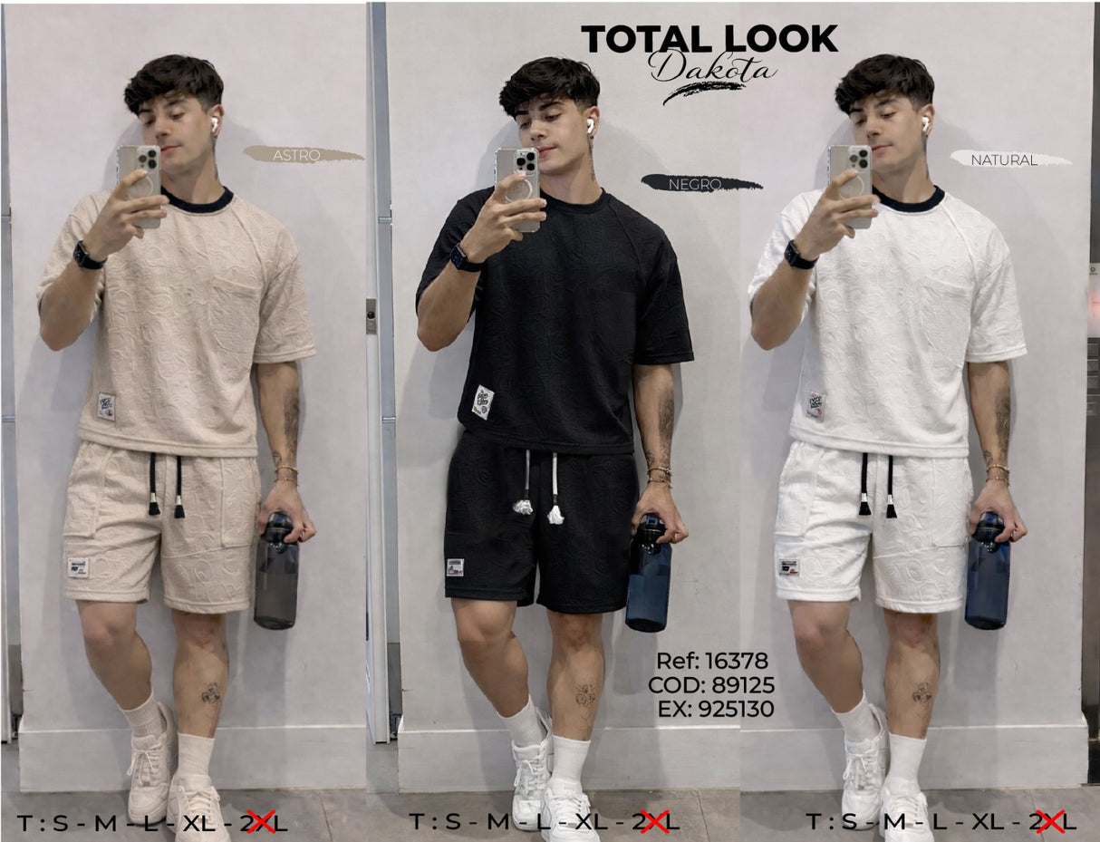 total look dakota collage hombre