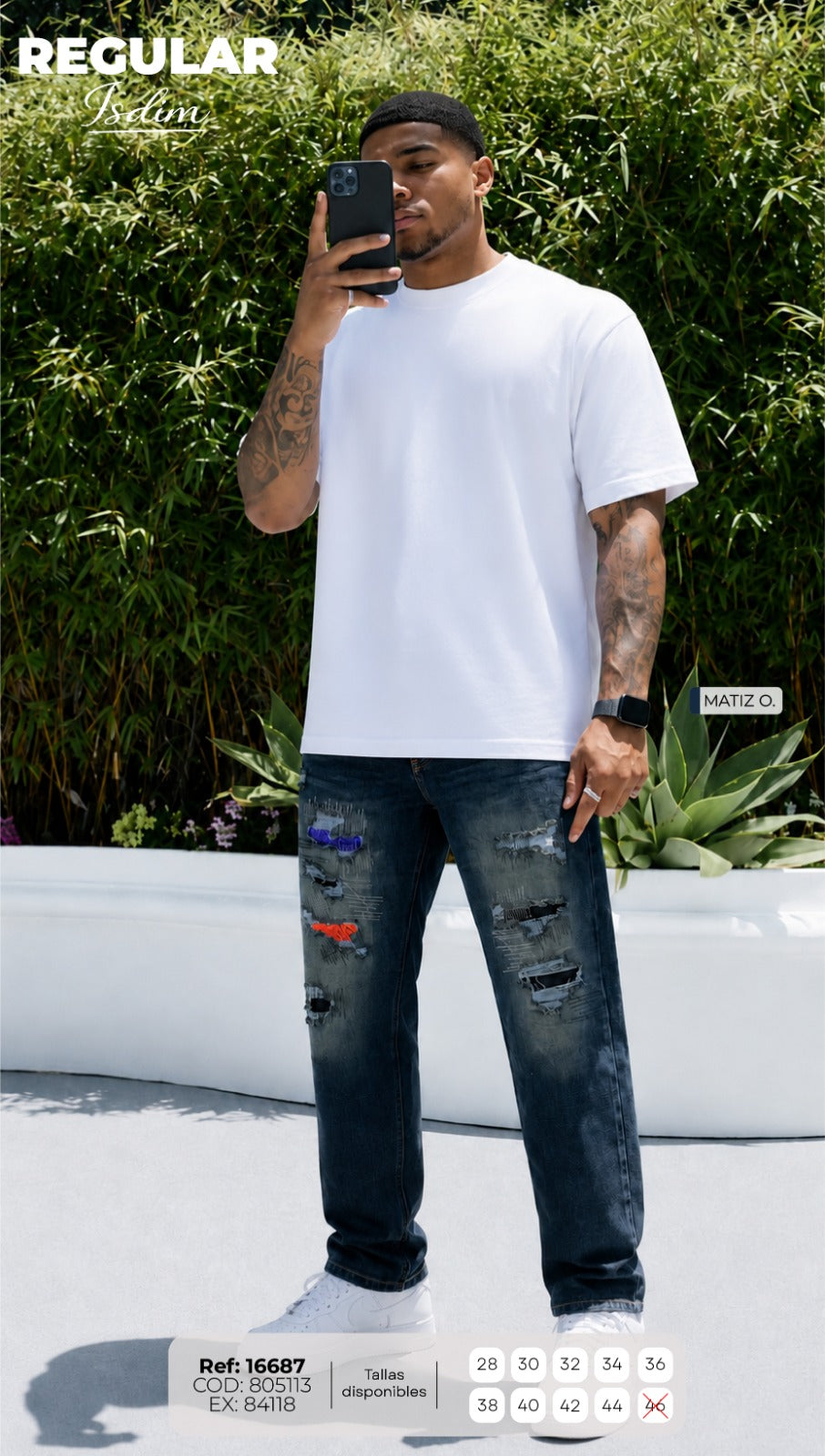 jean regular Isdim hombre