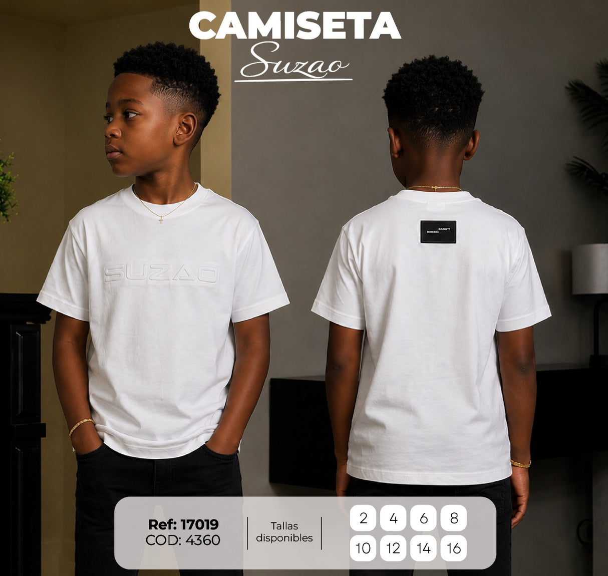Camiseta Suzao niño