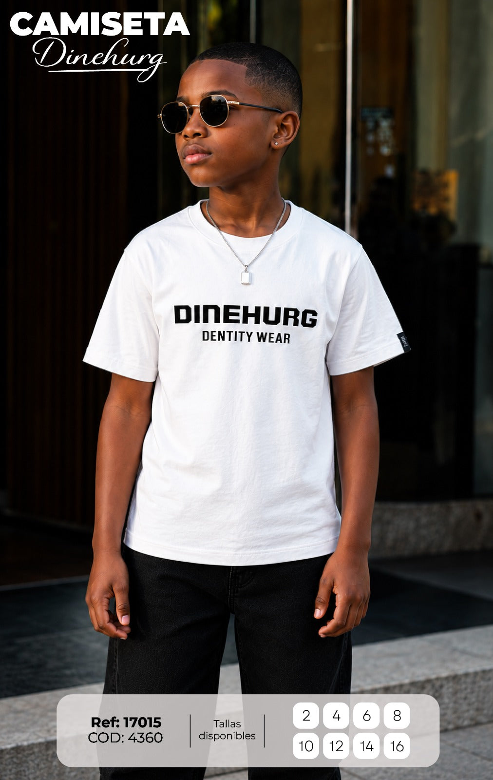 Camiseta Dinehurg niño