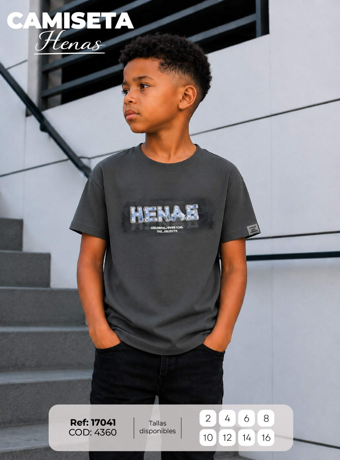 Camiseta Henas Niño