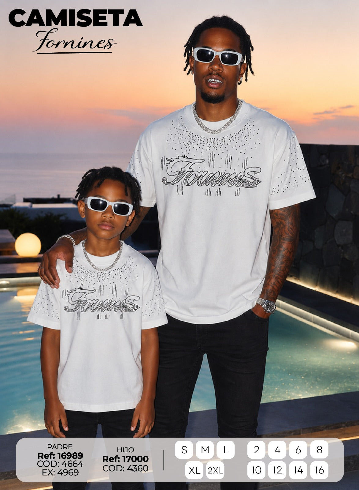 Camiseta Fornies Padre e Hijo