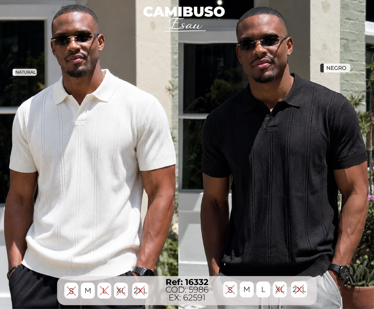 Camibuso esau collage hombre