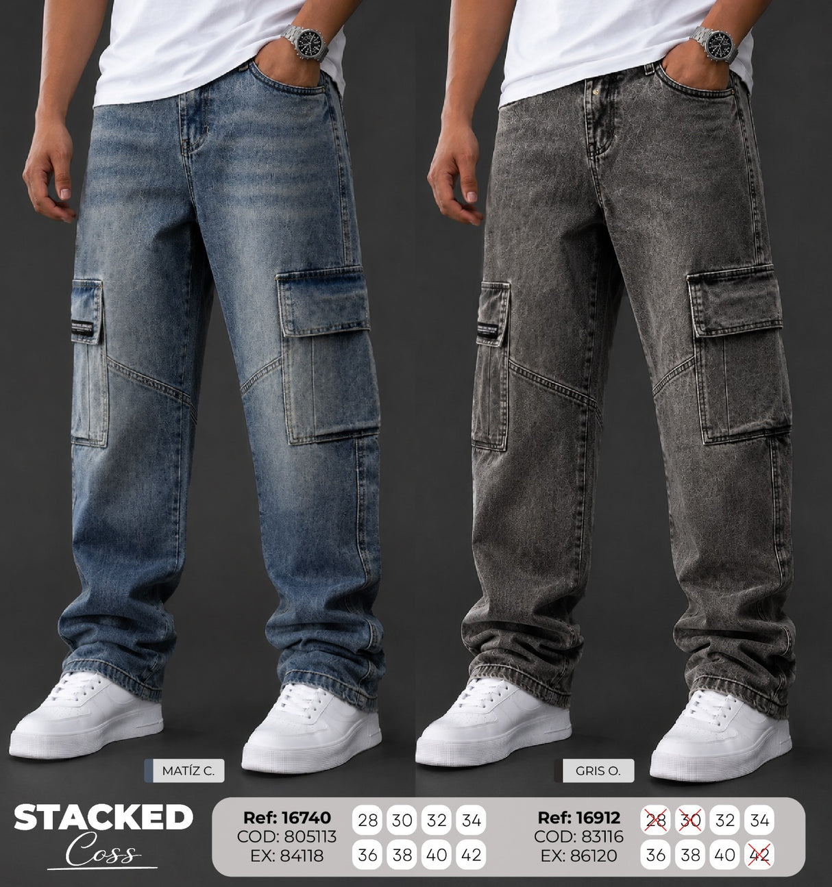 jogger coss hombre collage