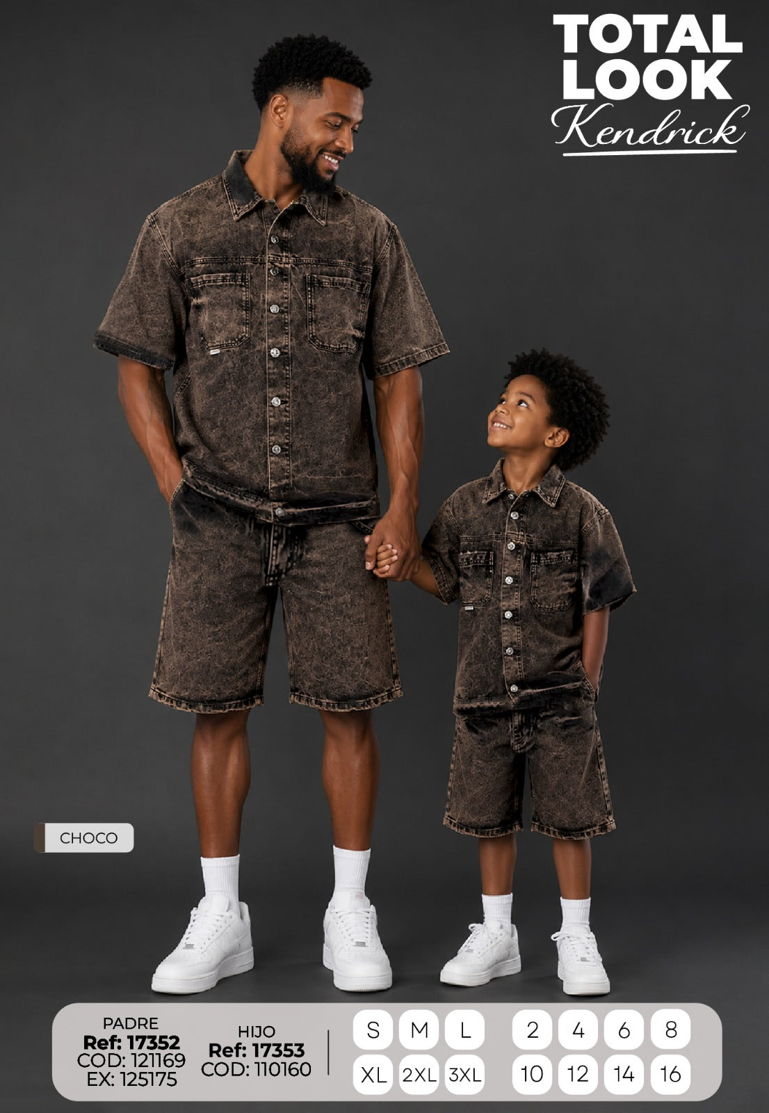 Total Look KENDRICK padre e hijo