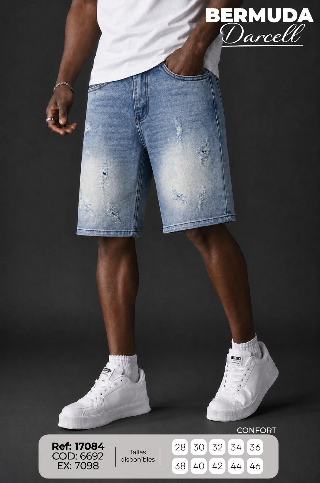 Bermuda darcell hombre