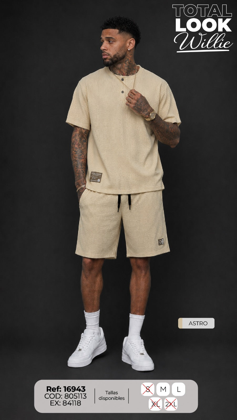 Total Look WILLIE astro hombre
