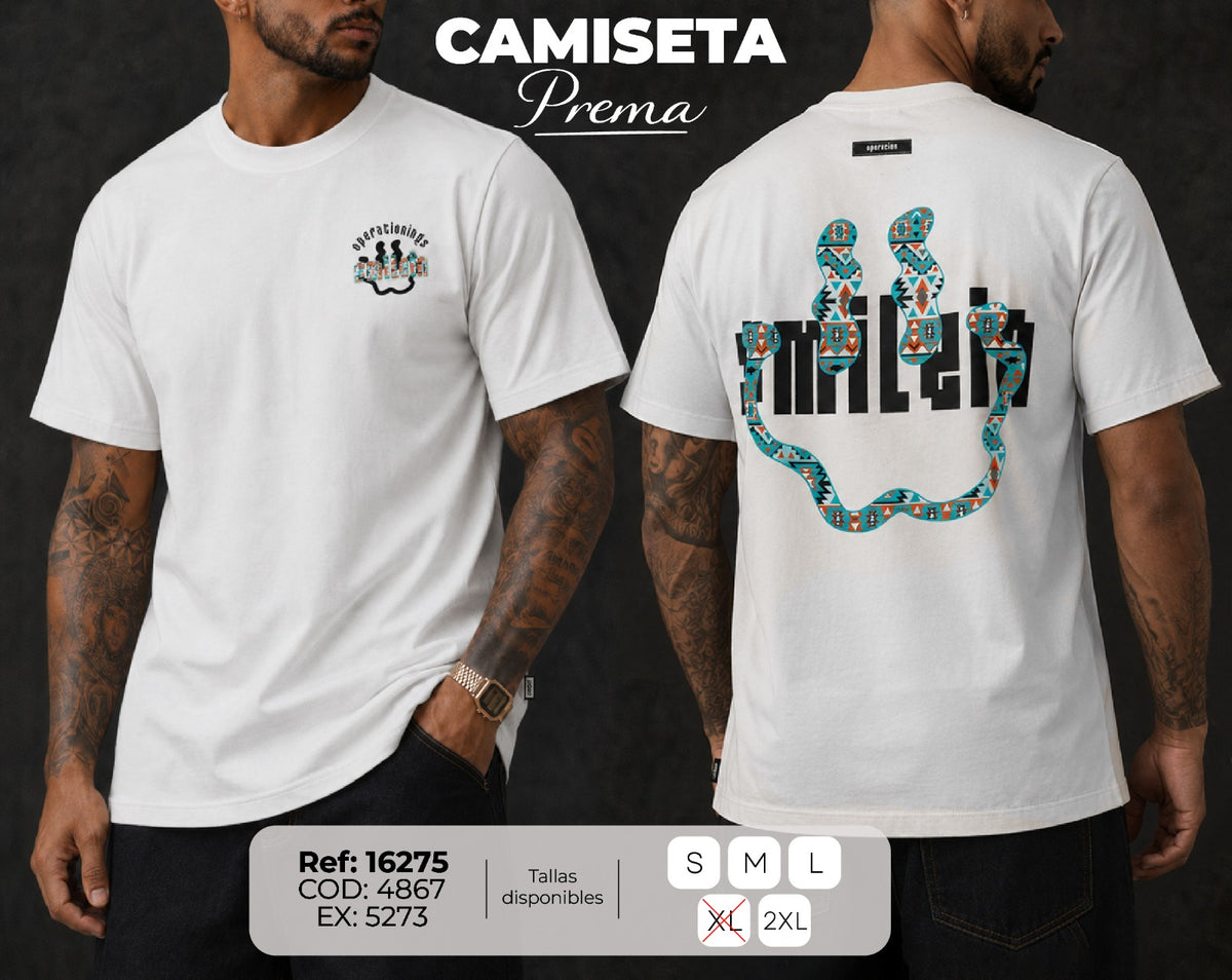 camiseta prema hombre