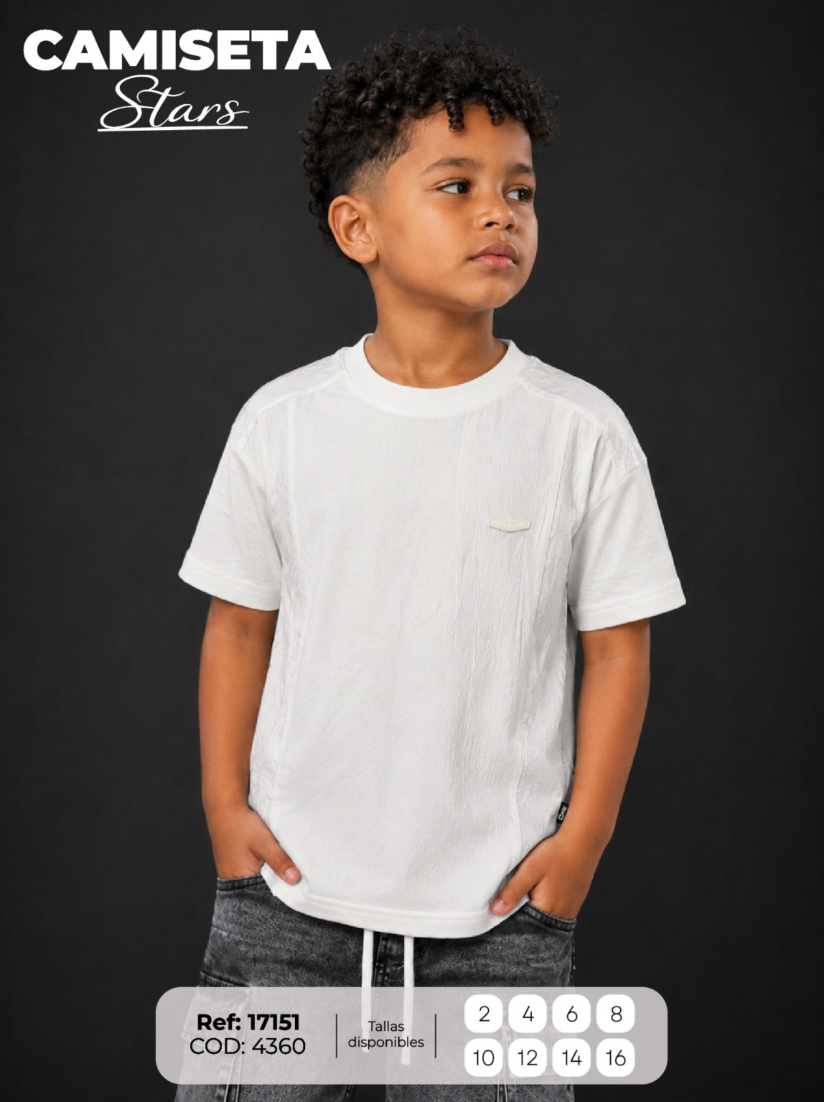 camiseta Stars NIÑO