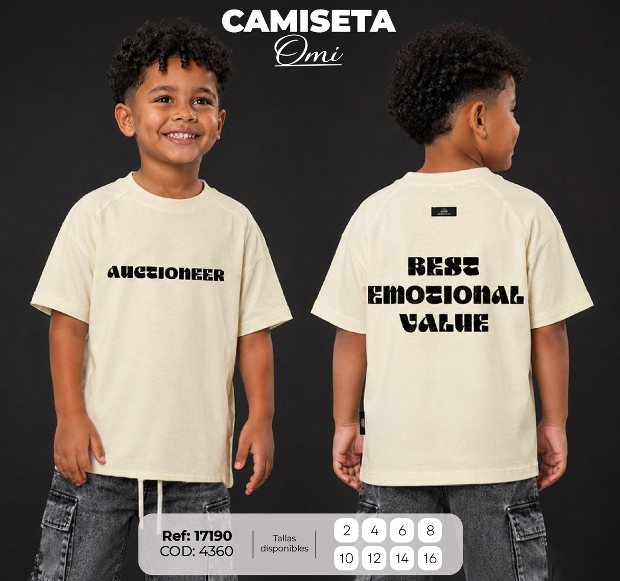 camiseta Omi NIÑO