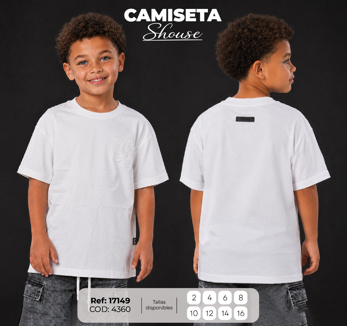 camiseta Shouse NIÑO
