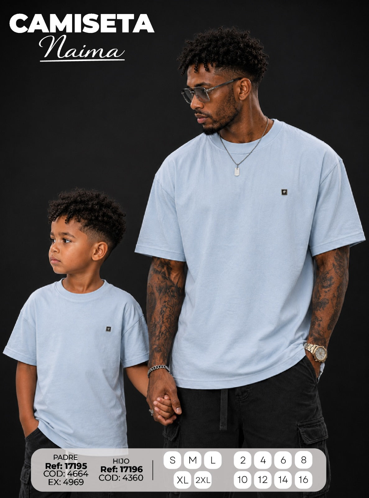 Camiseta Naima PADRE E HIJO