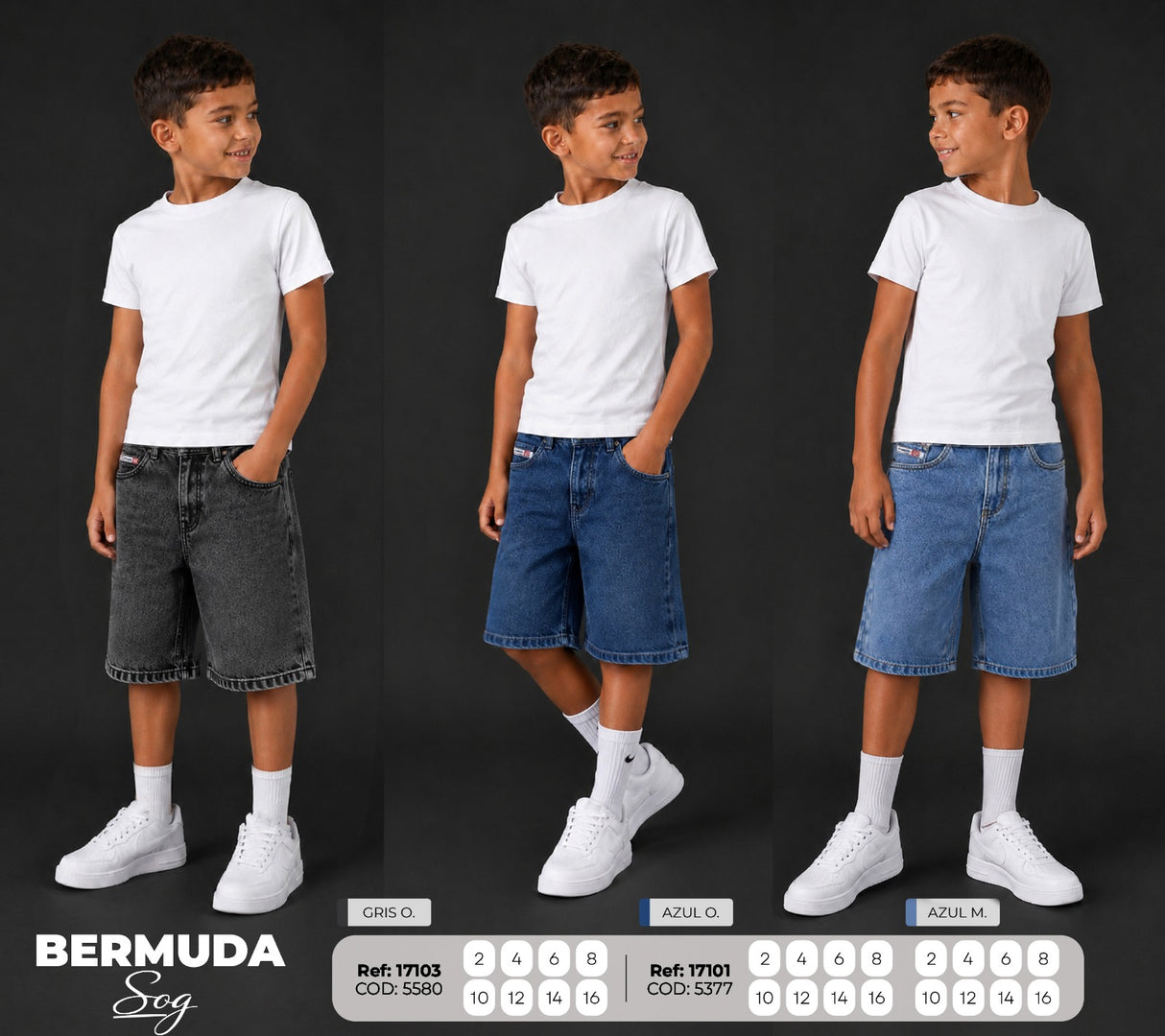 Bermuda Sog COLLAGE NIÑO