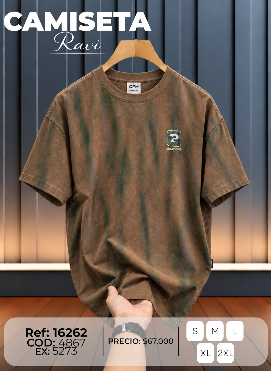 camiseta ravi hombre