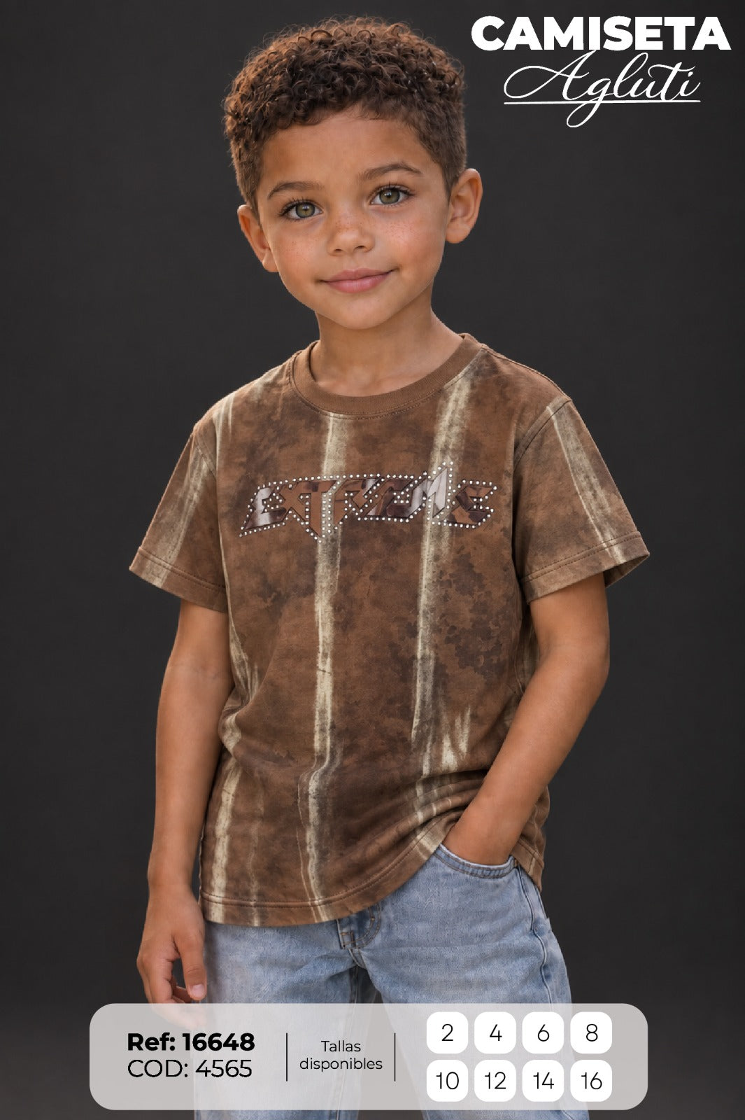 camiseta agluti niño