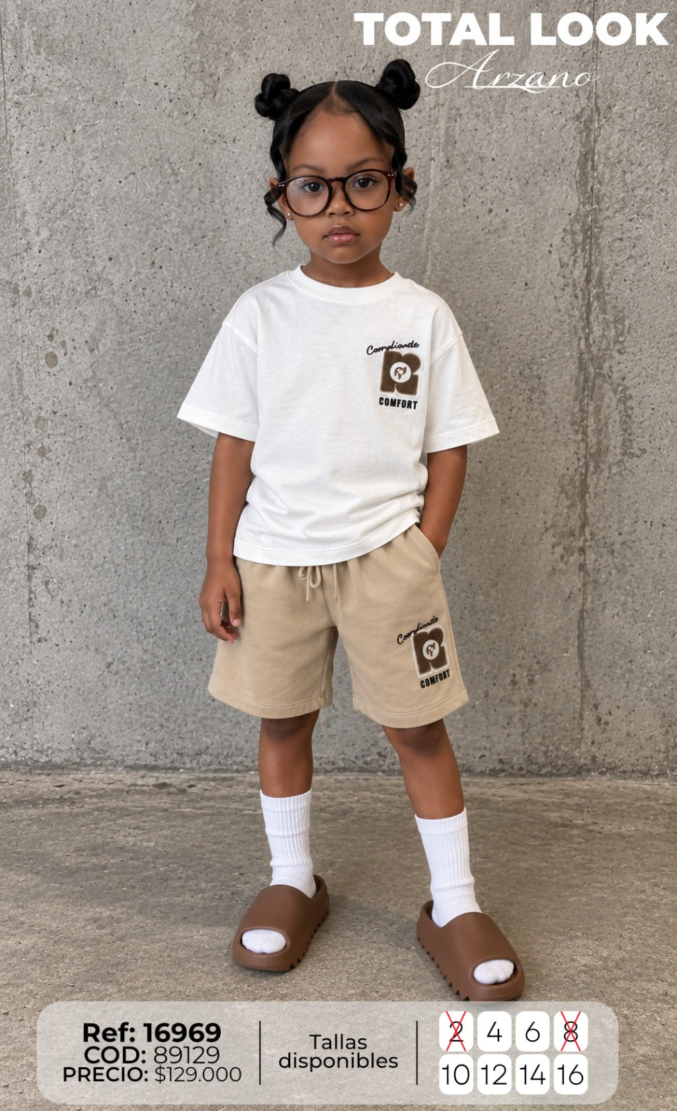 conjunto arzano niña