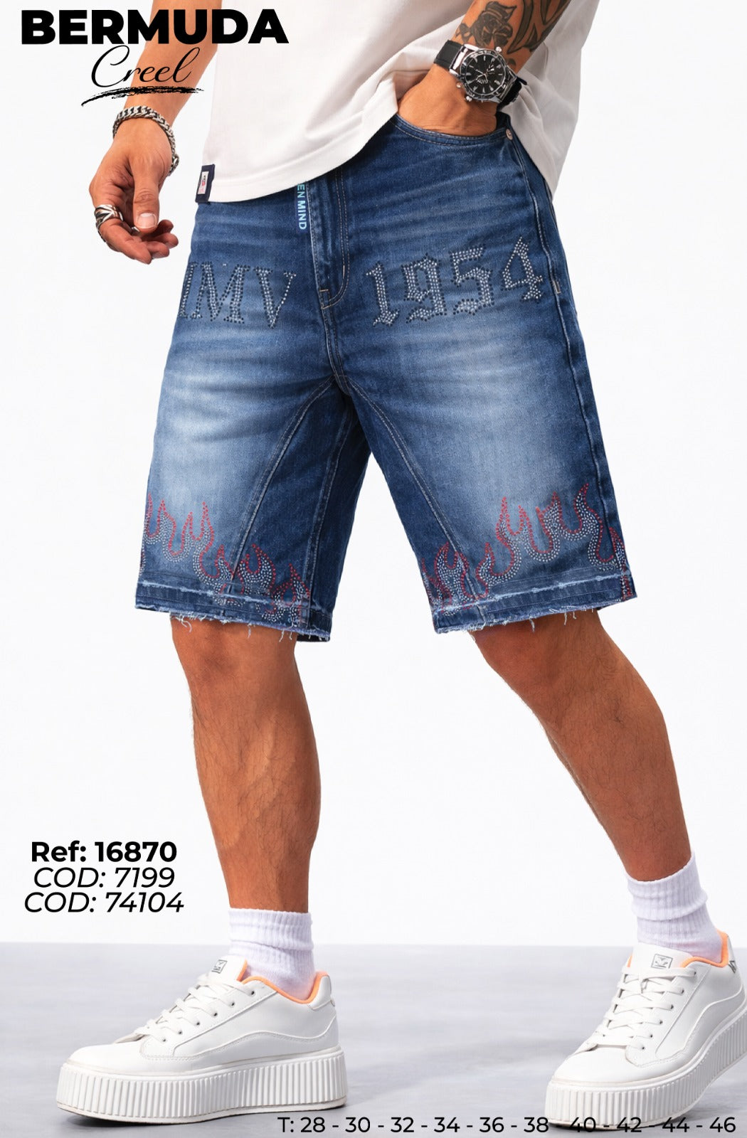 Bermuda Creel Hombre