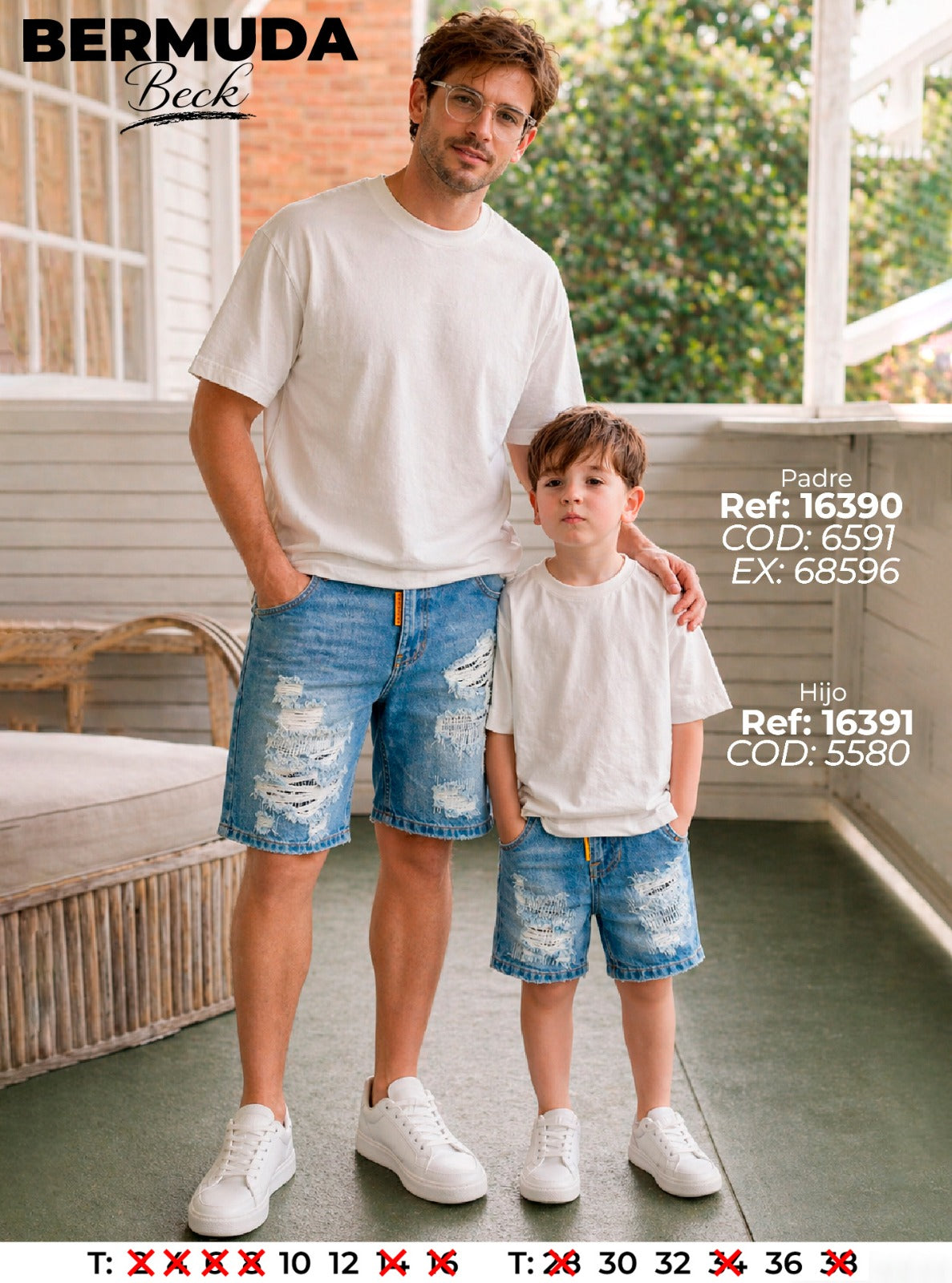 bermuda padre e hijo beck