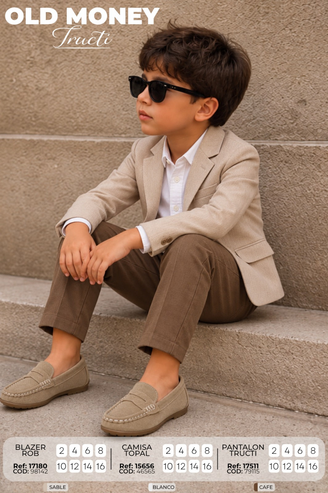 Outfit niño blAZER ROB old money