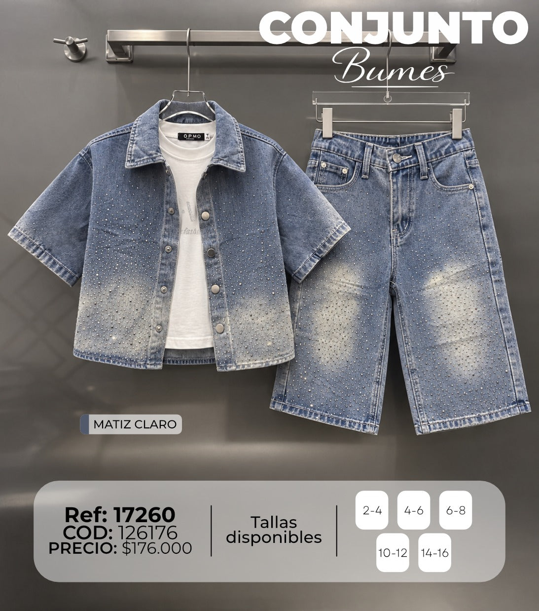 conjunto bumes 1 niña